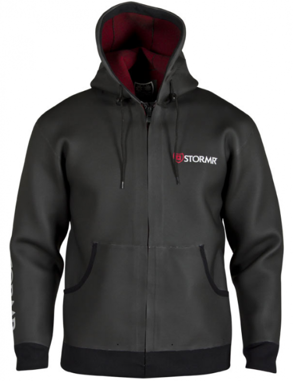 Hoodie Berbahan Tekstur Neoprene